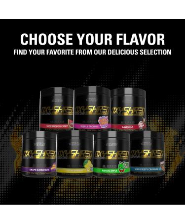EHPlabs OxyShred Hardcore Thermogenic Pre Workout Shredding Supplement - Promotes Shredding Energy Booster Pre-Workout Mood Booster - Lemon Sherbet 40 Servings Lemont Sherbet - Buy Online on SooperMarket.com