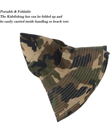 Eohak Sonnenhut f r Jungen Camouflage Fischhut faltbar 7 14 Jahre (Camo-1 56 cm) - Buy Online on SooperMarket.com