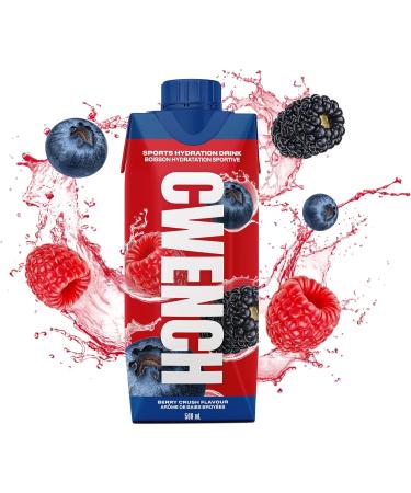 Cwench Electrolyte Sports Drink Hydration Ready To Drink Berry Crush 12x500mL - Buy Online on SooperMarket.com
