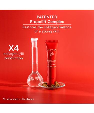 Apivita Beevine Elixir Wrinkle Lift Eye & Lip Cream - Advanced Anti-Aging Collagen Boost Polyphenols & Goji Berry - 0.51 oz - Shop Internationally - Buy Online on SooperMarket.com