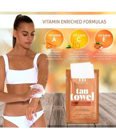 Tan Towel Medium 2.5 fl. oz. - Sunless Self-Tanning Lotion - Buy Online on SooperMarket.com
