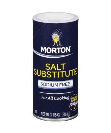 Morton Salt Substitute, 3.125 Ounce (Pack of 6)
