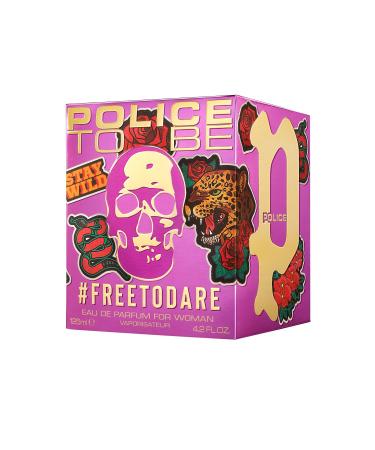 Police TO BE #FREETODARE WOMAN - 4.2 oz EDT Spray - Sensual and Explosive Vanilla Perfume - Body Spray for Women - Long Lasting Amber and Fruity Scent - Designed for Bold Women - Buy Online on SooperMarket.com