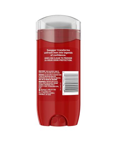 Old Spice Aluminum Free Deodorant for Men Red Zone Collection Swagger Invisible Solid Lime & Cedarwood Scent 3.8 Oz 3.8 Ounce (Pack of 1) Swagger - Buy Online on SooperMarket.com
