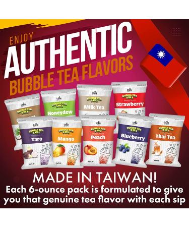 Fusion Select DIY Bubble Tea Kit Taro Flavor XL Boba Straws Shaker Bottle 2 Packs Quick Cook Tapioca Pearl 2.2lb Taro Bubble Tea Authentic Taiwanese Asmr Drink - Buy Online on SooperMarket.com