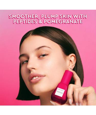 Glow Recipe Pomegranate Copper Peptides Face Serum - Hydrating Anti-Aging Peptide Serum for Men & Women | Smooth Fine Lines & Boost Firmness (30ml - Buy Online on SooperMarket.com