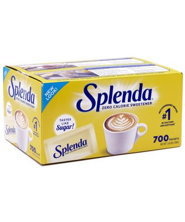 SPLENDA No Calorie Sweetener, Single-Serve Packets (700 Count)