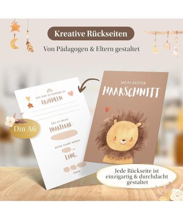 Eulentaler Milestone Cards Set | Boho Style Baby Milestones | 48 Cards Gift Box for Boys & Girls | Perfect for Birth & Baby Parties - Buy Online on SooperMarket.com