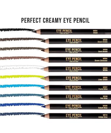 kiss new york Professional Slim Eye Pencil - Creamy Soft Black Eyeliner for Smooth, Long-Lasting, Water-Resistant Natural Eye Makeup - Buy Online on SooperMarket.com