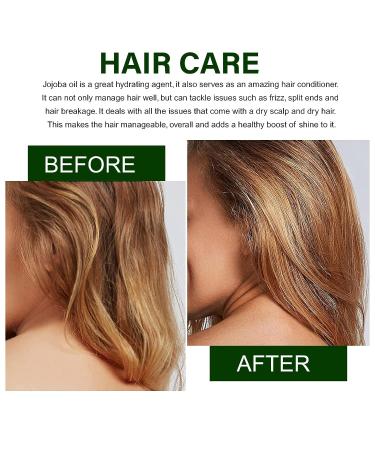 Yecuce Organic Cold Pressed Jojoba Oil | 2.02fl oz | Moisturizing & Multi-Purpose Oil for Face, Body, Hair & Nails | Natural Carrier & Facial Oil for Gua Sha Massage | Men & Women | Pack of 1 - Buy Online on SooperMarket.com