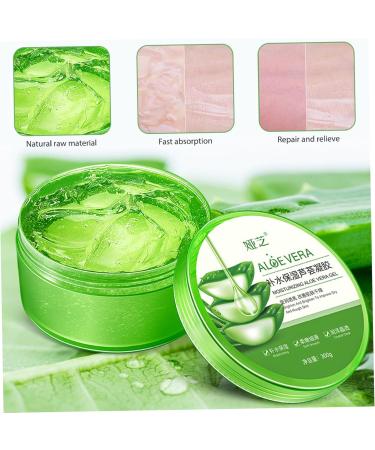 1PC Aloe Vera Gel 300g Natural Aloe Gel Sun Relief Moisturizer Organic Aloe Vera Gel for Face & Body Soft and Soothing Sensitive Skin Hydration - Buy Online on SooperMarket.com