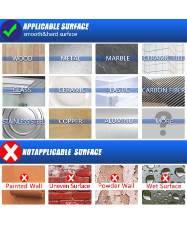 ZMUAXUAN Strong Nano Double Sided Tape Heavy Duty Mounting Clear Removable Sticky Adhesive Strips No Damage Wall Waterproof Reusable Thick Gel Grip Washable for Hanging Picture Poster Carpet Photo 1 - Buy Online on SooperMarket.com