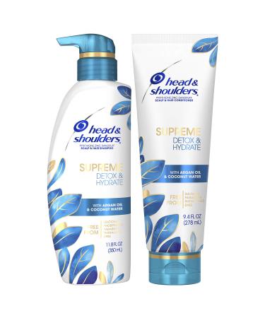 Head & Shoulders Supreme Shampoo and Conditioner Set 21.2 Fl Oz