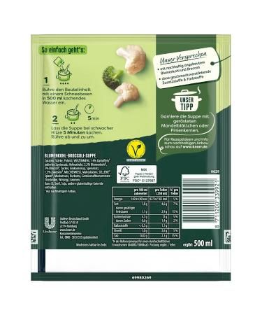 Knorr Gourmet Cauliflower Broccoli Soup - Delicious Vegetable Soup with Sustainably Grown Veggies | 13x2 Plates (48g) - Buy Online Internationally - Buy Online on SooperMarket.com