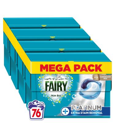 Fairy Platinum Pods Unscented 19 count (Pack of 4)