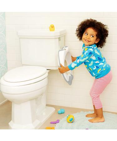 Munchkin Hooked Potty Ring Grey - 1 Count | Easy-to-Attach Toilet Training Seat - Buy Online on SooperMarket.com
