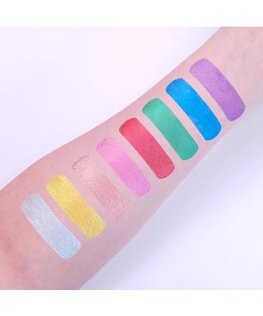 Cosmic Moon Purple Metallic Face & Body Paint - 12ml Water Based Makeup for Adults & Kids - Buy Online on SooperMarket.com
