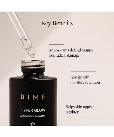 DIME Beauty Hyper Glow Serum - Vitamin C & Aloe Antioxidant Boost - Buy Online on SooperMarket.com