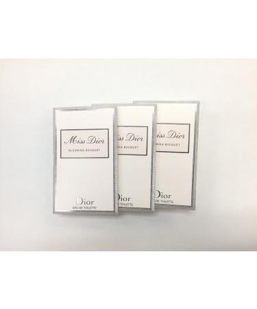 3-Pack Miss Dior Blooming Bouquet Eau De Toilette 1 ML - 0.03 Fl Oz Sample Vial