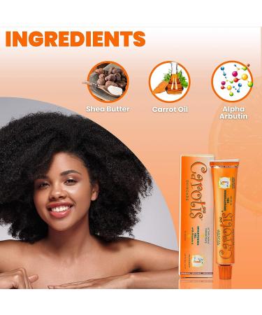 CAROT S Carotis Brightening Gel 30g - Fade Dark Spots on Face, Armpit, Body - Even Skin Tone with Carrot Oil & Alpha Arbutin - Buy Online on SooperMarket.com