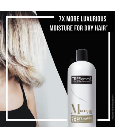 TRESemme Rich Moisture Shampoo & Conditioner Set - Vitamin E, Biotin, for Dry Damaged Hair - 28 Fl Oz (Pack of 2) - Buy Online on SooperMarket.com
