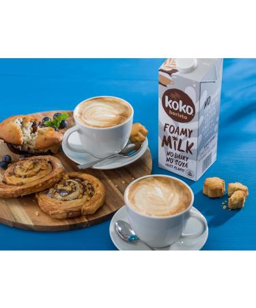 Koko Barista 12 x 1L | Foamable Delicious Plant Based Barista Milk | Ambient Long Life | Allergen Free | Healthy & Vegan | Sustainably Grown Farmed and Produced | No Monkey Business - Buy Online on SooperMarket.com