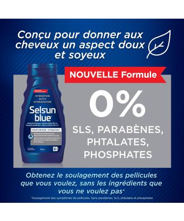 Selsun Blue ACTIV Hydration Anti-Dandruff Shampoo 300mL Controls Dandruff and Flaking Moisturizes Scalp - Buy Online on SooperMarket.com