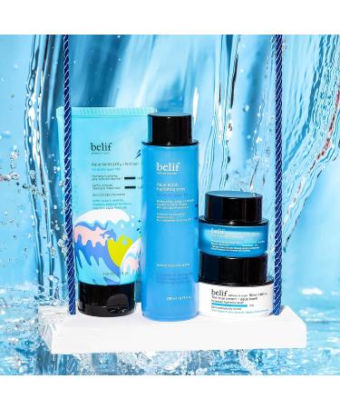 belif Aqua Bomb Jelly Cleanser - Gentle & Effective Clean Beauty | Foaming Makeup Remover | For All Skin Types | 5.41 floz - Buy Online on SooperMarket.com