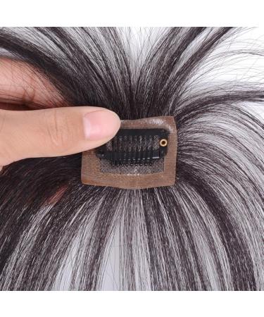 Bangs Hair Clip Lifelike Hair Extensions Wispy Bangs Clip Dark Brown Fake Air Bangs Fringe Refine Facial Contour 3D Real Human Hair Bangs for Daily Wear - Buy Online on SooperMarket.com