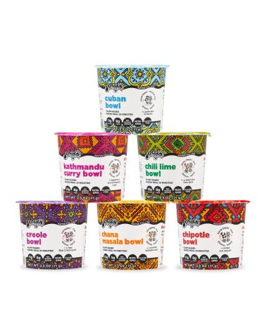 Chef Soraya Multi Flavor 6 Pack - Plant Based, Vegan, Macro Meal