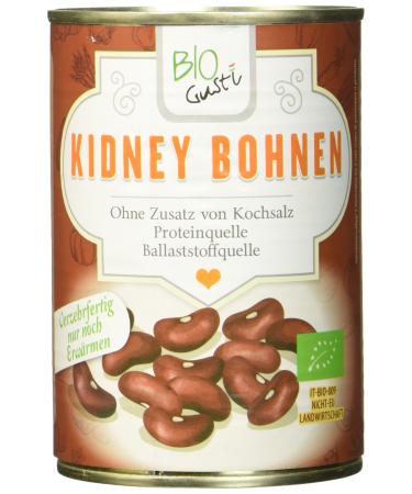 Biogust kidney beans organic 12 x 400 g