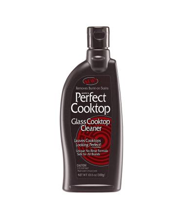 Hope's Perfect Cooktop Cleaner, 10.6-Ounce, Glass Ceramic Cook Top Cleaning Cream, Removes Burned On Stains, Easy No-Rinse Formula, Fast-acting Pack of 1