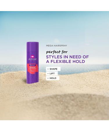 Aussie Mega Hair Spray 14 oz - Flexible Hold - Buy Online on SooperMarket.com