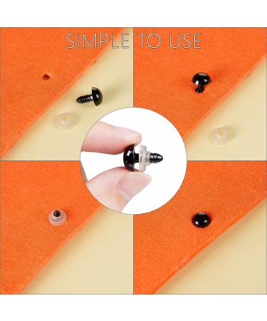 816 Pcs Colorful Safety Eyes for Amigurumi - Plastic, 6-30mm, with Washers - Ideal for Crochet, Stuffed Animals, Teddy Bears - Buy Online on SooperMarket.com