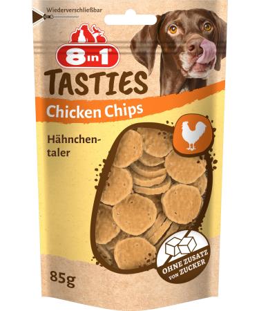 8in1 Tasties Chicken Chips Chicken Bites - gluten-free treats made from delicious chicken breast 85 g