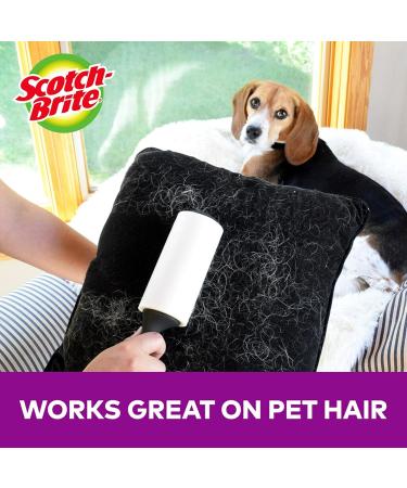Scotch 838R-60 Pet Hair Roller - 60 Sheets | Best for Pet Hair Removal - International Shipping Available - Buy Online on SooperMarket.com