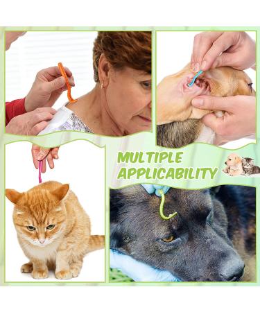 Kittmip Tick Remover Tools - 24 Pcs, 3 Sizes - Tick Puller for Dogs, Cats, Humans - Green, Rose, Red, Blue, Orange - Buy Online on SooperMarket.com