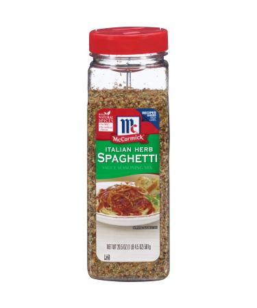 McCormick Italian Herb Spaghetti Sauce Seasoning Mix, 20.5-Ounce