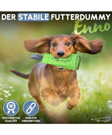 Ostfriesenpfoten Durable Feed Bag Enno | Neongr n Size S | Washable Feed Dummy & Agility eBook | Perfect for All Dog Breeds - Buy Online on SooperMarket.com