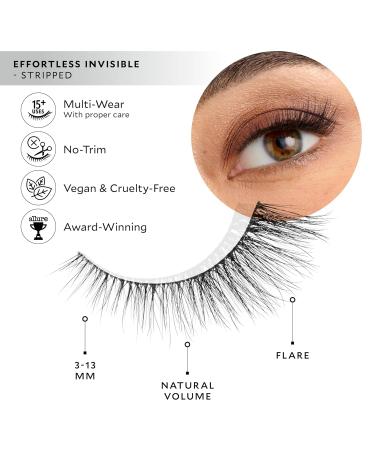 Velour Invisible Lashes - Reusable Fluffy & Lightweight False Eyelashes for Natural Lash Extension Look - Vegan No-Trim Design - Shop Internationally - Buy Online on SooperMarket.com