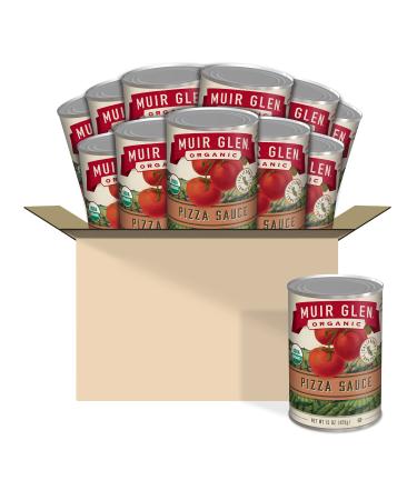 Muir Glen Organic Pizza Sauce, 15 oz (Pack of 12)