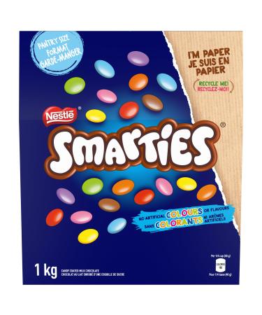 NESTL SMARTIES Candy Coated Milk Chocolate Pantry Size 1 kg