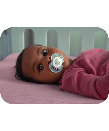 Mam Night Glow in the Dark Silicone Pacifier for Boys 6+ Months - 2-Pack | Mam Baby Products - International Shipping Available - Buy Online on SooperMarket.com