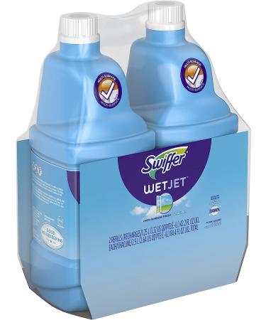 Swiffer WetJet Open Window Fresh Scent Cleaner Refills 1.25L (Pack of 2) - Multi-Surface Solution for Floor and Hardwood - Buy Online on SooperMarket.com