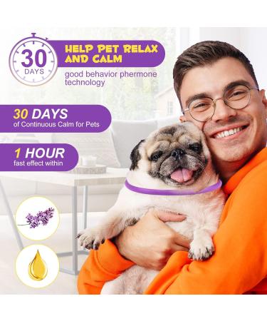 Bieyoc Calming Collar for Dogs 3 Packs Dog Anxiety Relief Adjustable Calming Collar for dogs Separation Anxiety Relief Stress 60 Days Long Lasting Calming Effect for Large Middle and Small Dogs - Buy Online on SooperMarket.com