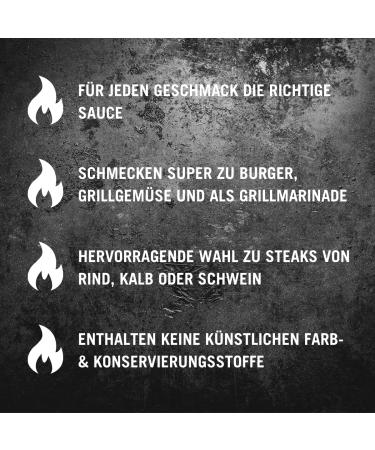 BBQUE Value Pack - Original Bavarian Barbecue Sauces Set of 4 | International Shipping - Buy Online on SooperMarket.com
