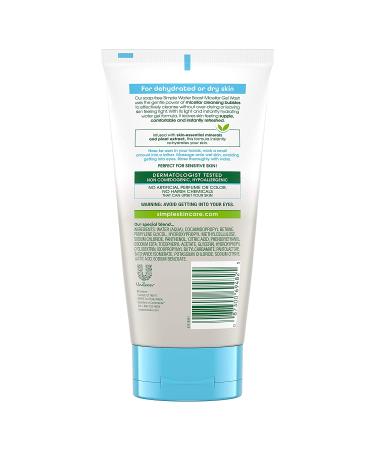 Simple Water Boost Micellar Facial Gel Wash for Sensitive Skin - 5 oz - Buy Online on SooperMarket.com