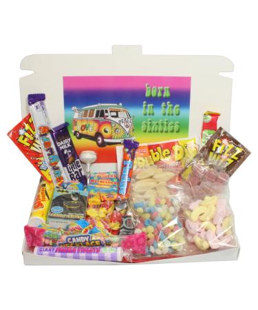 Born in The Sixties Retro Sweets Gift Box