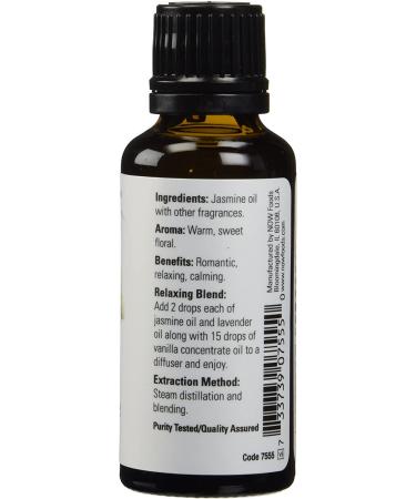 Jasmine Scented Oil 1 Ounce (Pack of 2) - Natural Aromatherapy Essential Oil - Buy Online on SooperMarket.com