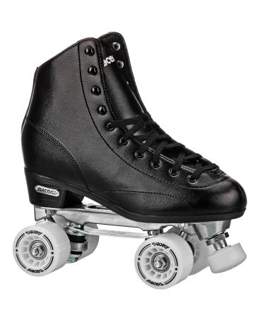 Pacer Stratos Traditional Quad Roller Skates black Men's sz 10